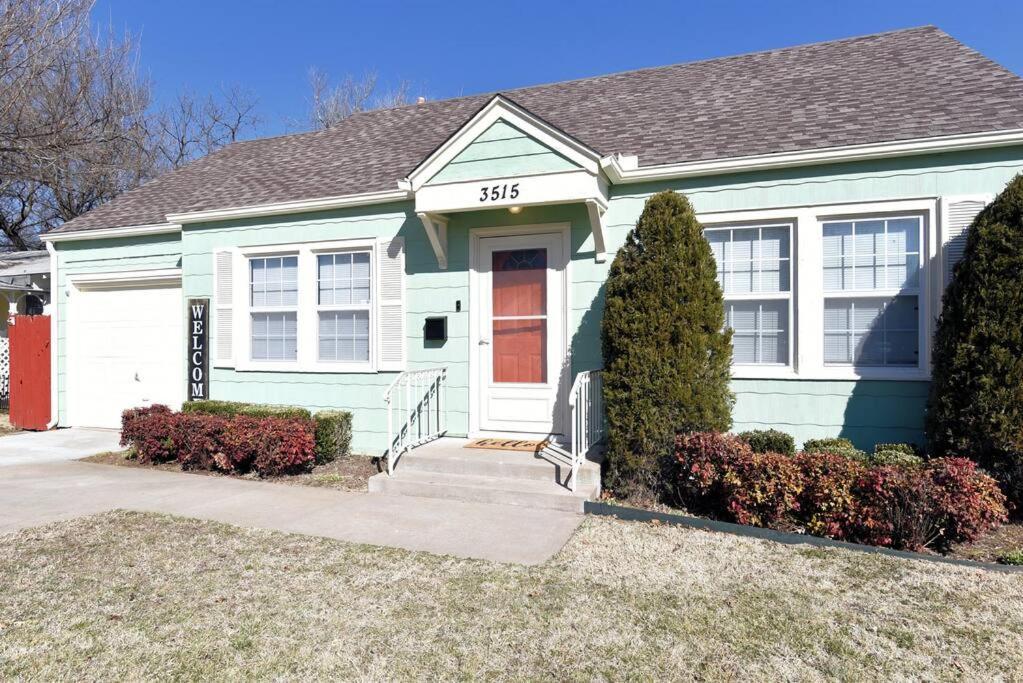 Blue Flamingo'S Charming Home-Heart Of Tulsa2- Cherry St-Expo-11Th Ngoại thất bức ảnh