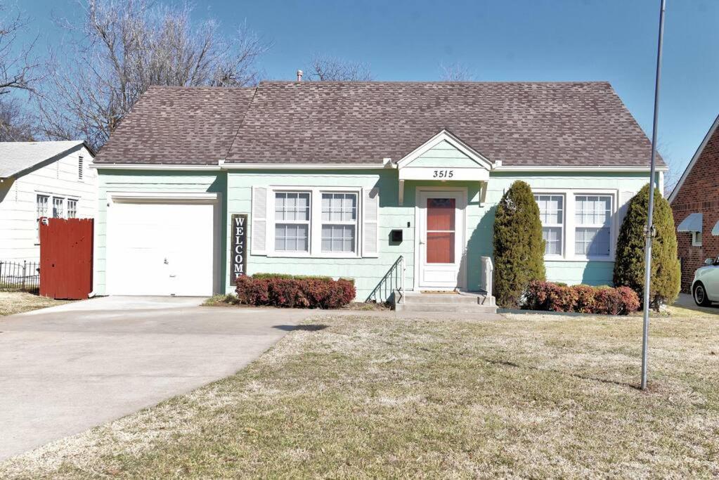 Blue Flamingo'S Charming Home-Heart Of Tulsa2- Cherry St-Expo-11Th Ngoại thất bức ảnh